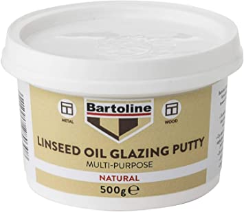 BPUTT0500N - Linseed Oil Putty Natural, 500gr