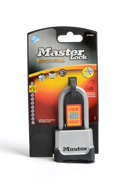 MLM175LH - Resettable Combination lock with Long Shackle, 50mm