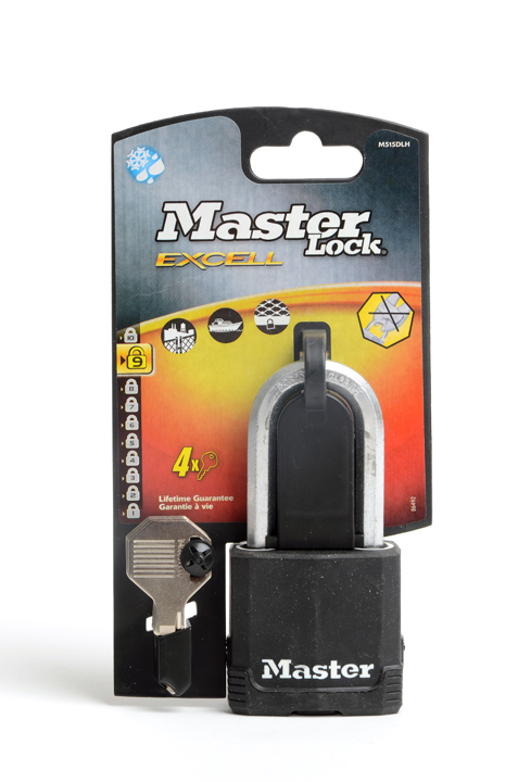 MLM515D - Excell Laminated Steel Lock with Titanium Reinforced Outer, 64mm