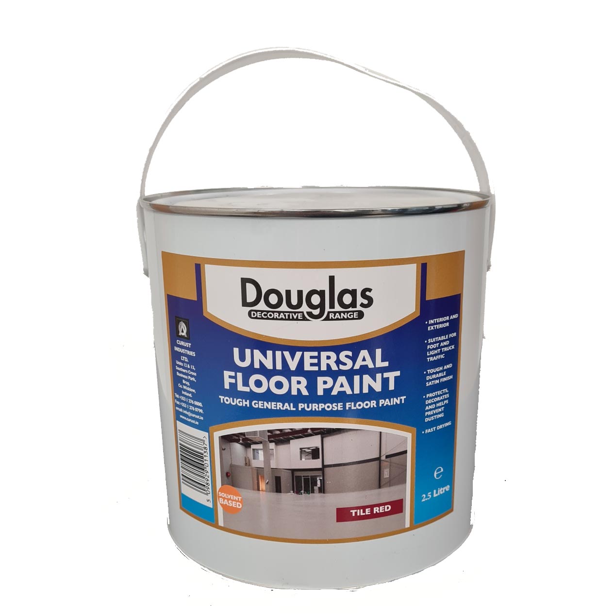 DPI0250 - 2.5ltr Concrete and Floor Paint, Red