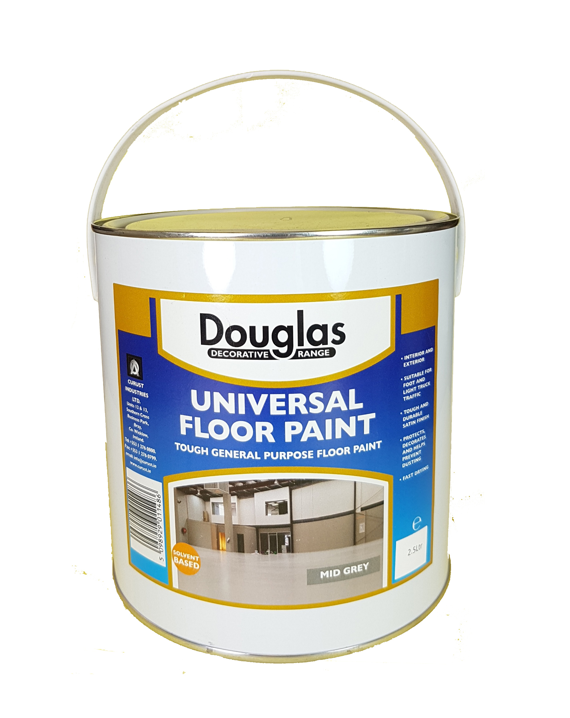 DPIA0250 - 2.5ltr Concrete and Floor Paint, Grey