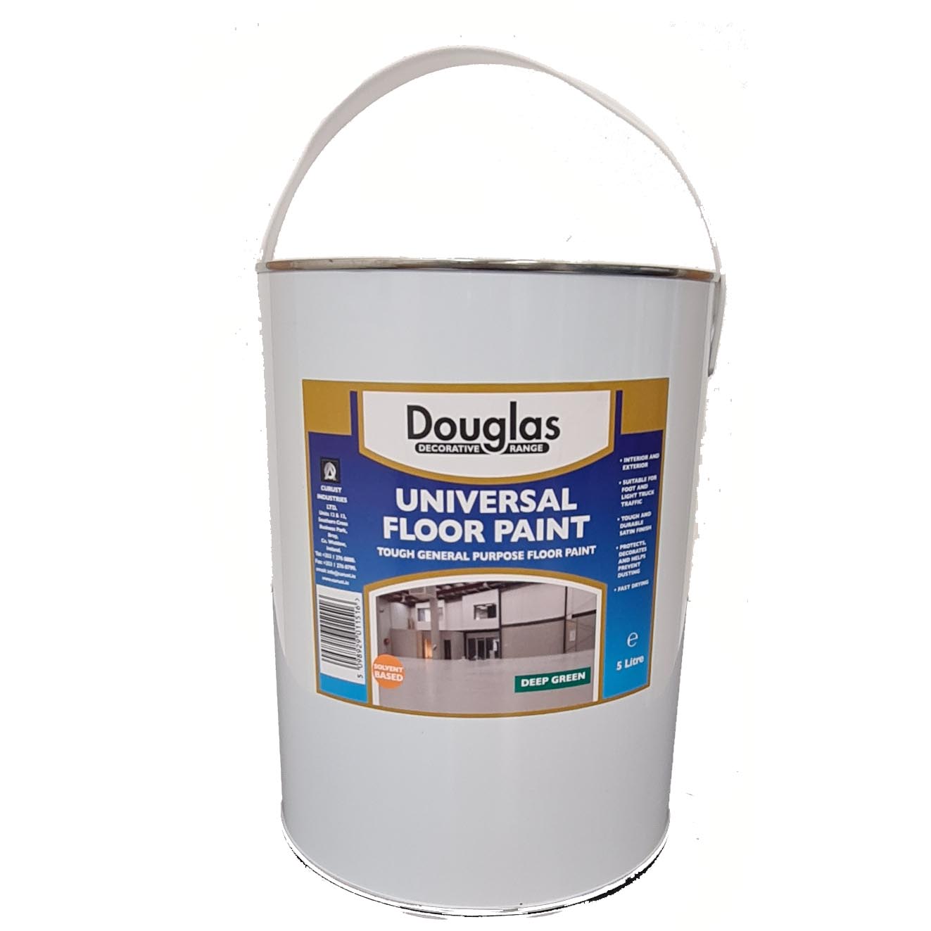 DPJ5000GR - 5ltr Universal Floor Paint, Green