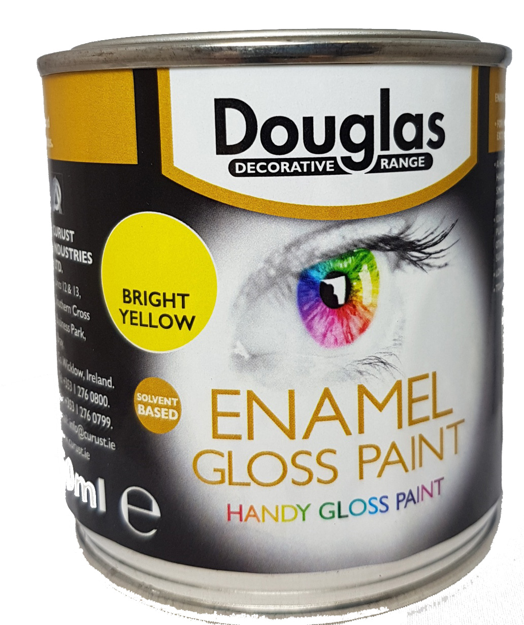 DPL0250G - Enamel Gloss Paint Yellow, 250ml