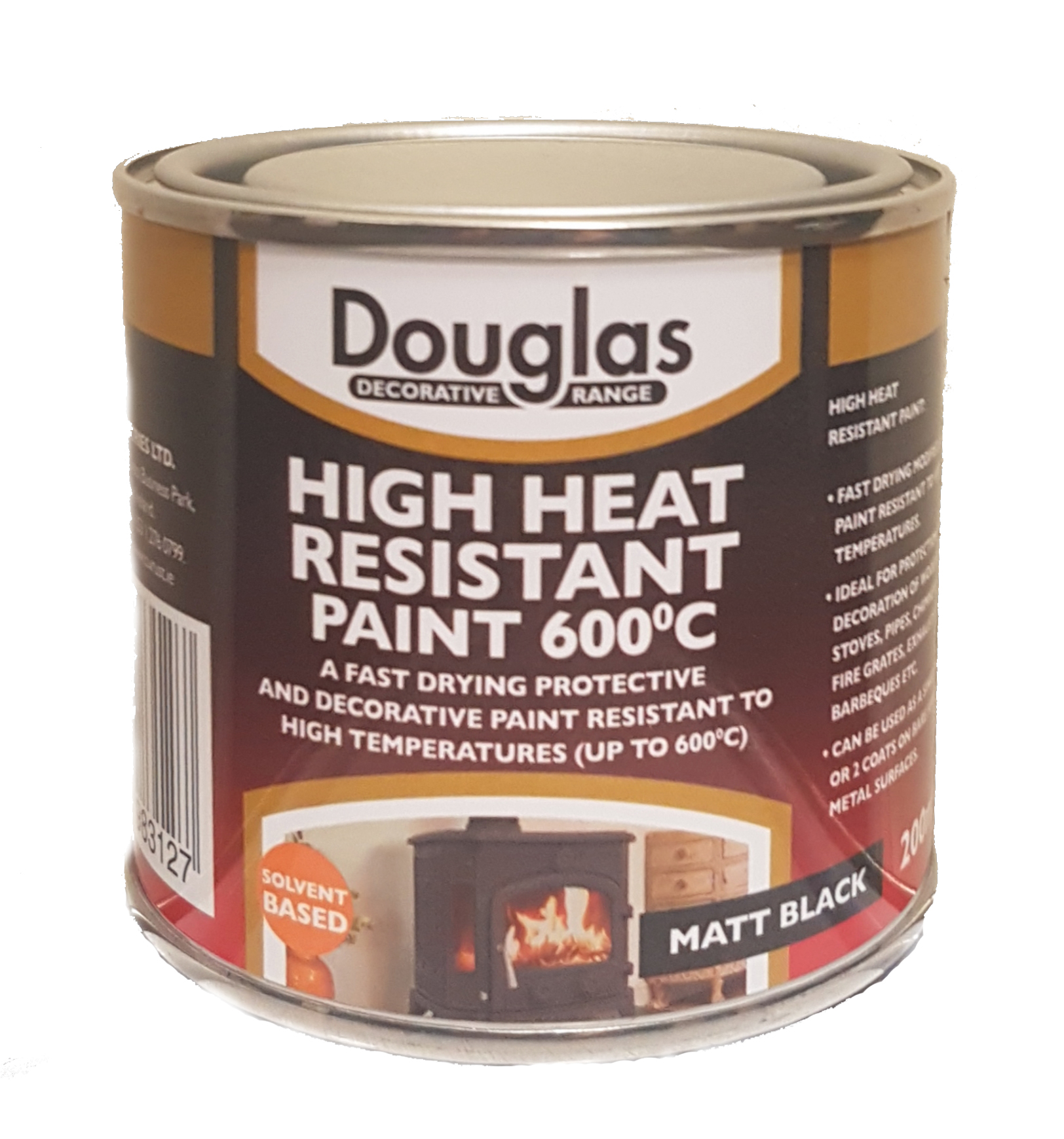 DPM0250 - High Heat Resistat Paint, 200ml