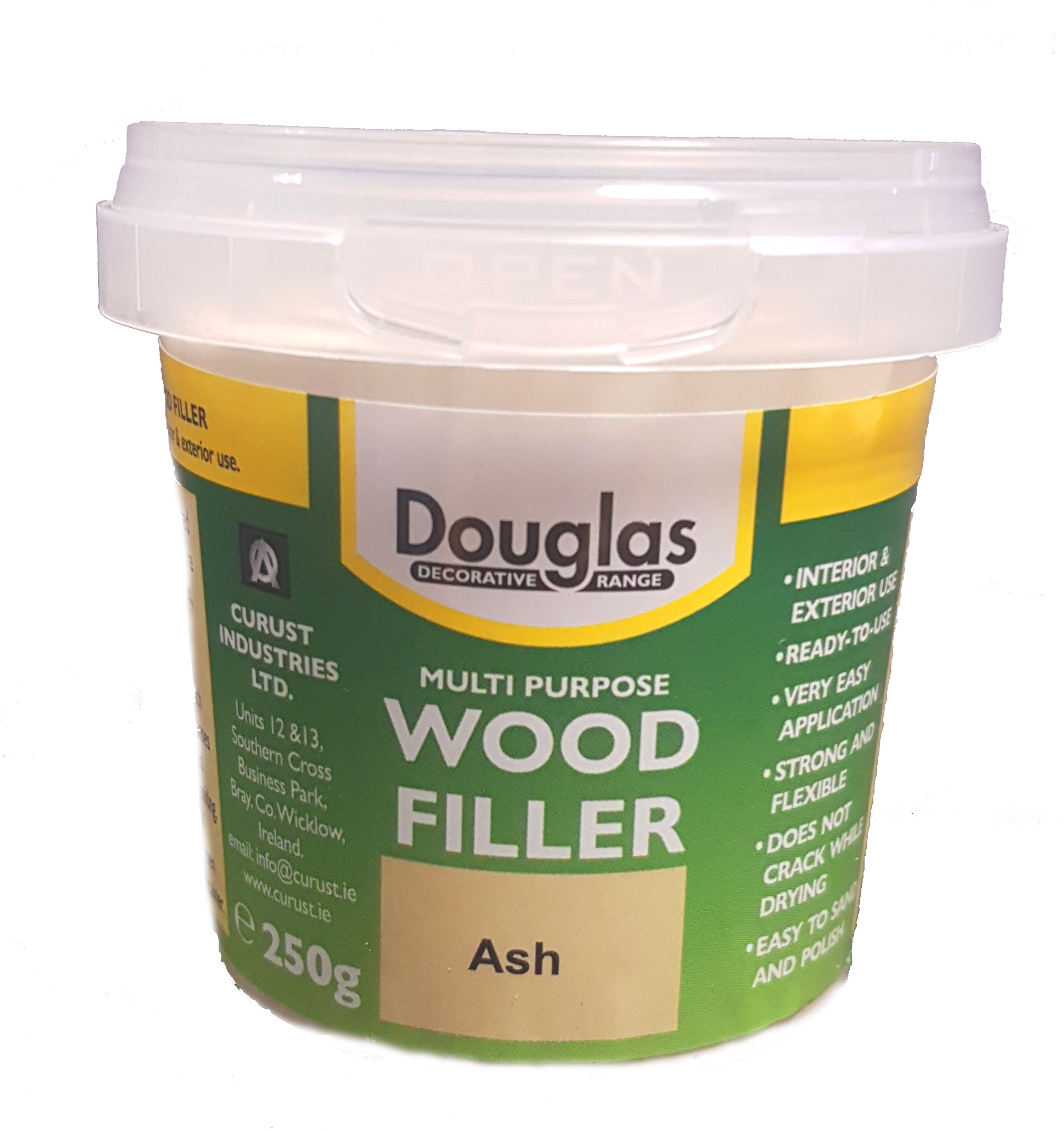 DPWF0250I - Multi Purpose Wood Filler, 250gr Ash