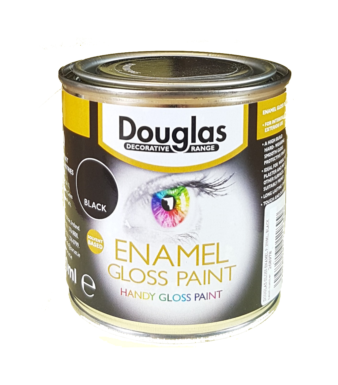 DPZF0025 - 250ml High Gloss Paint, Black