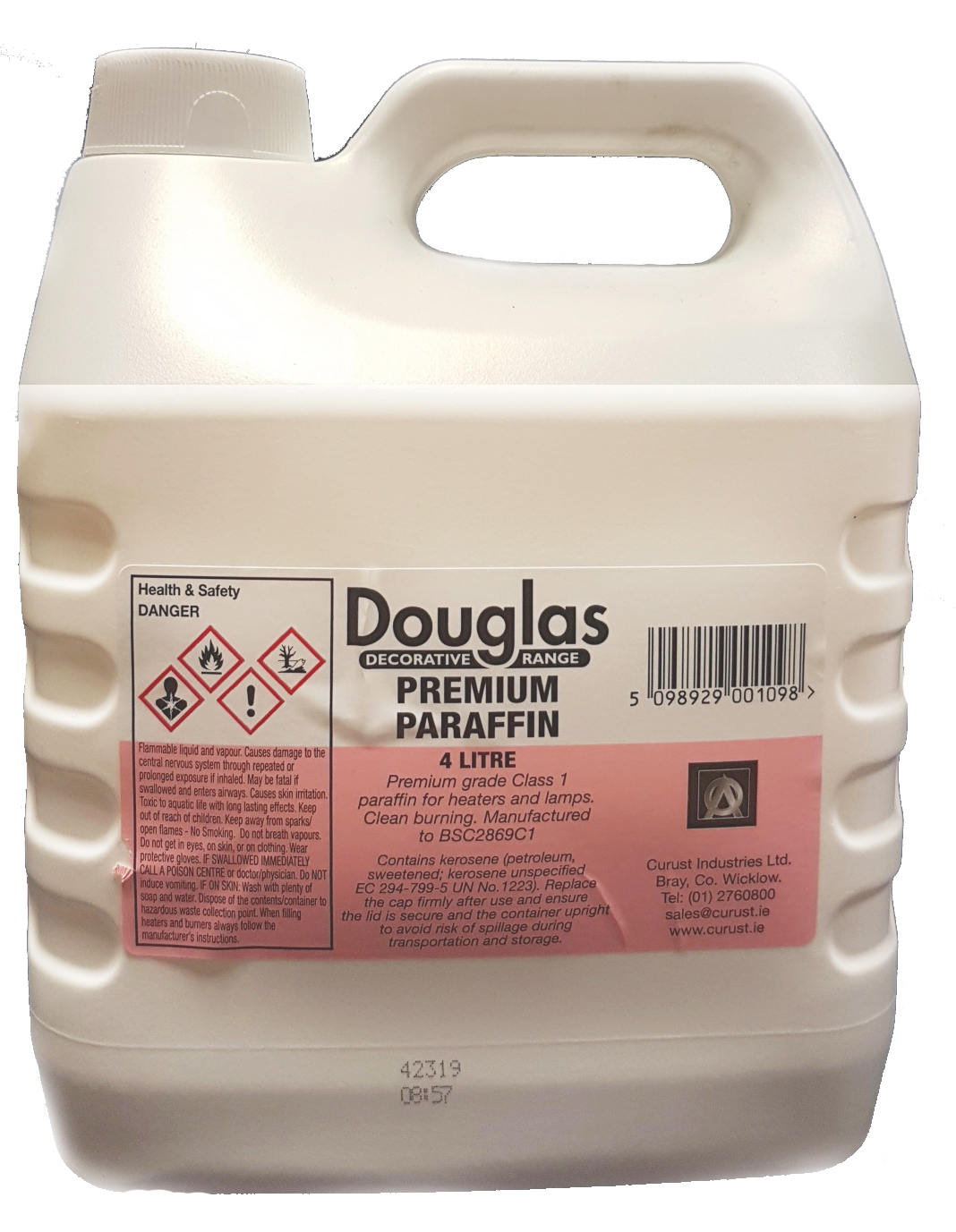 DKPO4000 - Premium Paraffin, 4ltr