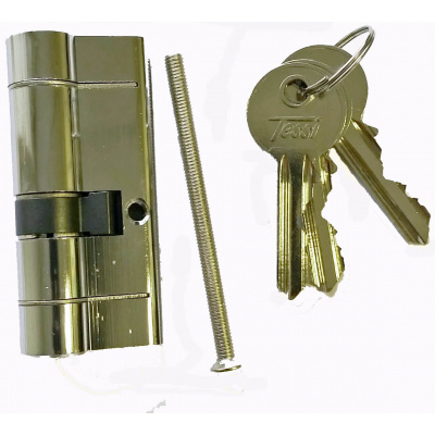 TKD2 - Tessi "Snap Safe" E/P Cylinder, 40/30 Brass