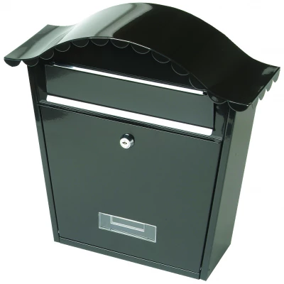 TY0091 - Cottage Style Post Box, Black - Curust Industries
