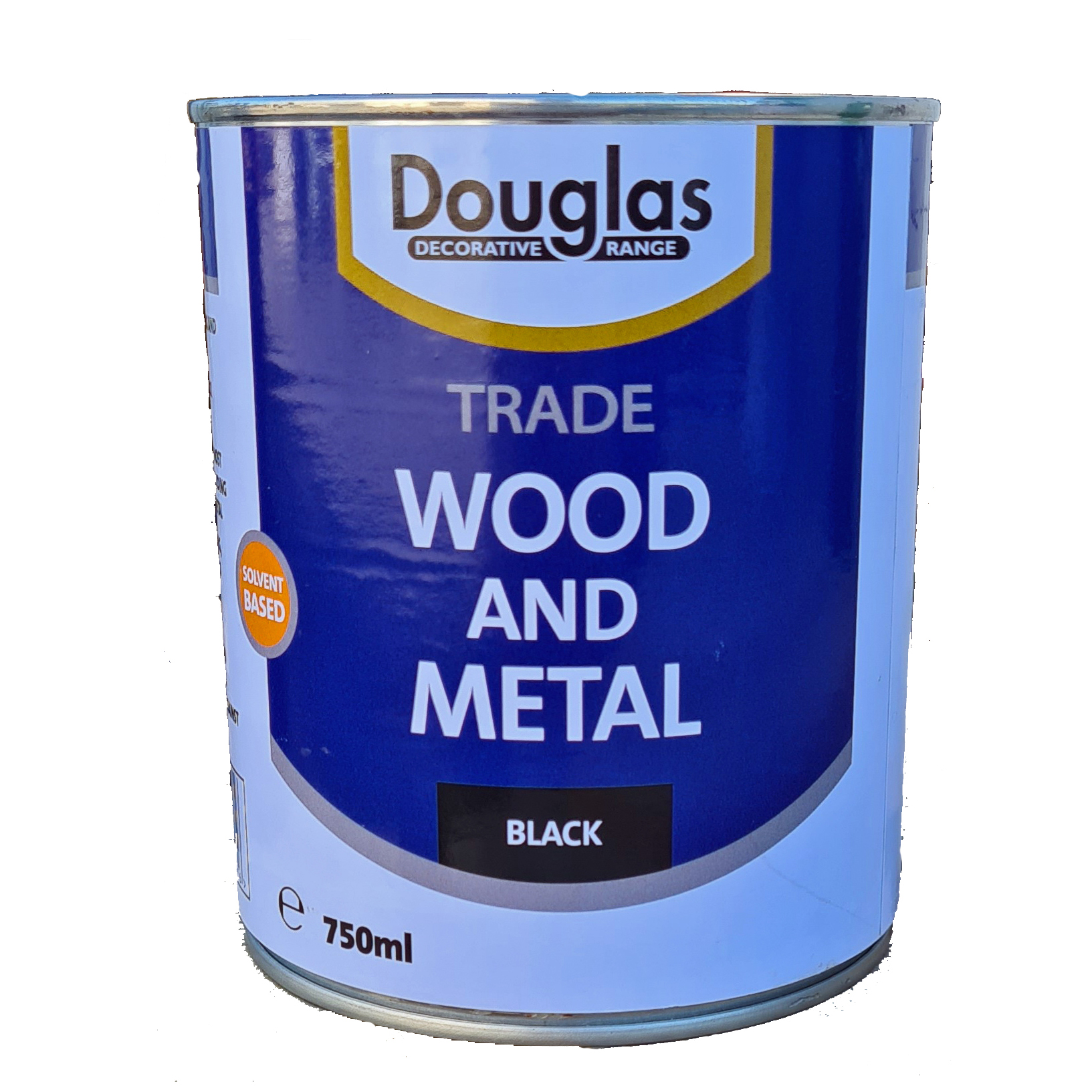 DPOT0750B - Trade Black Paint, 750ml