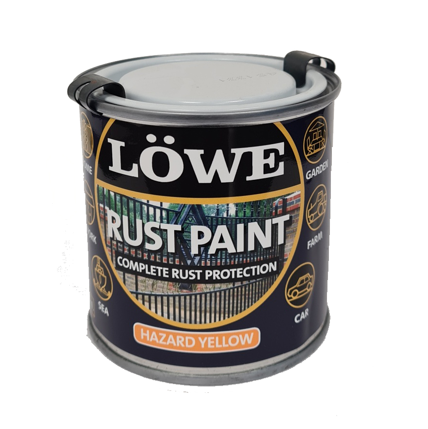 LRY0250 - Lowe Rust Paint Hazard Yellow, 250ml