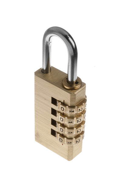 TECOM30 - 30mm Brass Resettable Combination Lock
