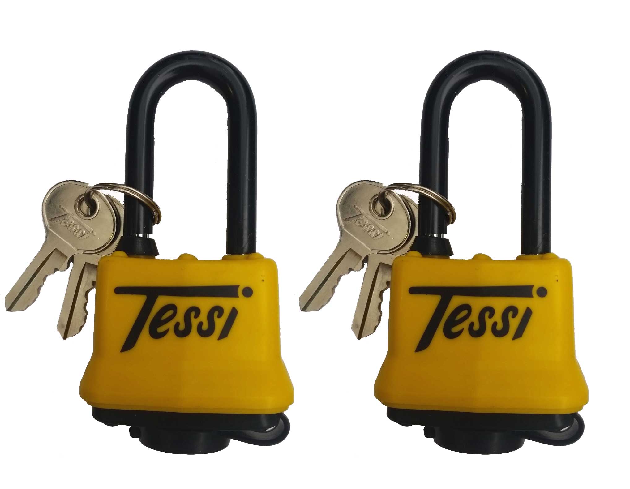 TELMT40 - Twin Pack of Weather-Protected 40mm Laminated Steel Padlocks