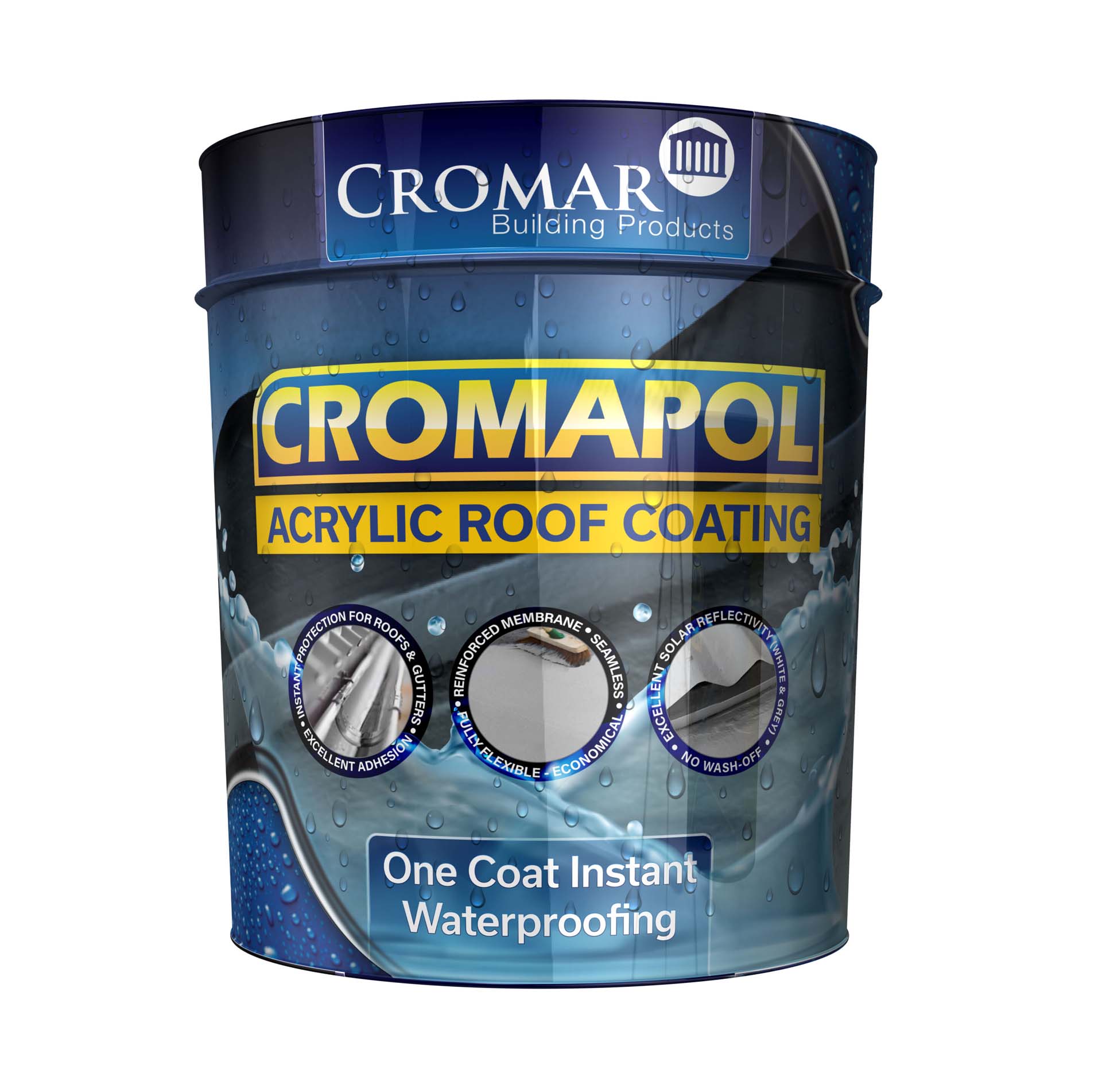 CRCP20000 - Cromapol 20ltr Grey, with Fibre