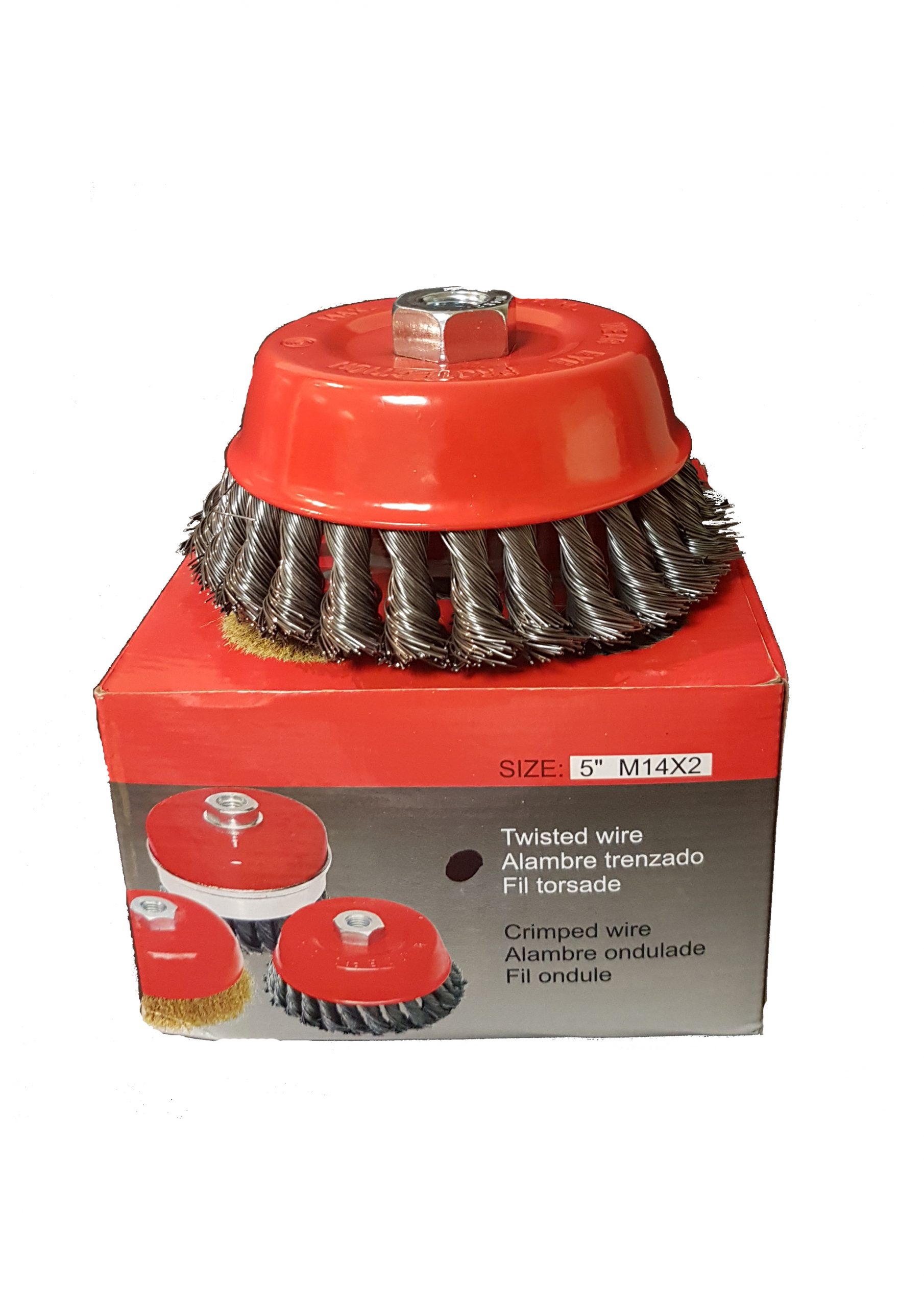 TCBB0500 - Twisted Knot Cup Brush, 5"