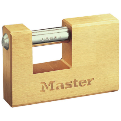 ML0607DMLP - Master 76mm Brass Shutter Lock