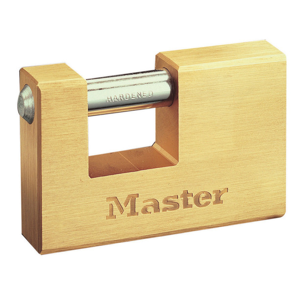 ML0608DMLP - Master 85mm Brass Shutter Lock