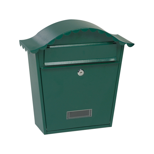 TY0091G - Green Post Box 360 X 105 X 371mm